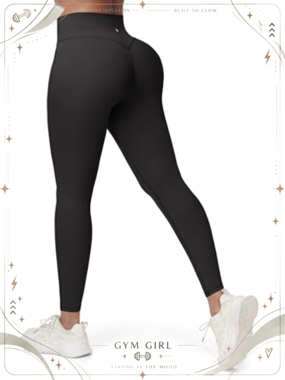 Willit Women's Hidden Scrunch Workout Leggings High Waisted Tummy Control Yoga